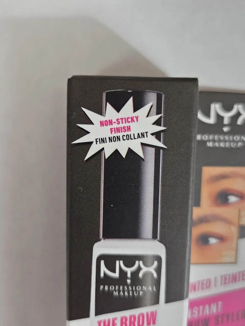 🔥4/$20 NYX The Brow Glue NEW Black -Non-Sticky -Instant Brow Styler -EyeBrow